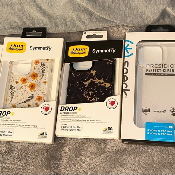 New iPhone 12/13 Pro Max Cases Bundle